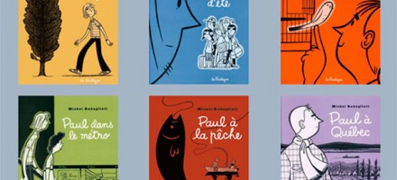 Paul lit une bd